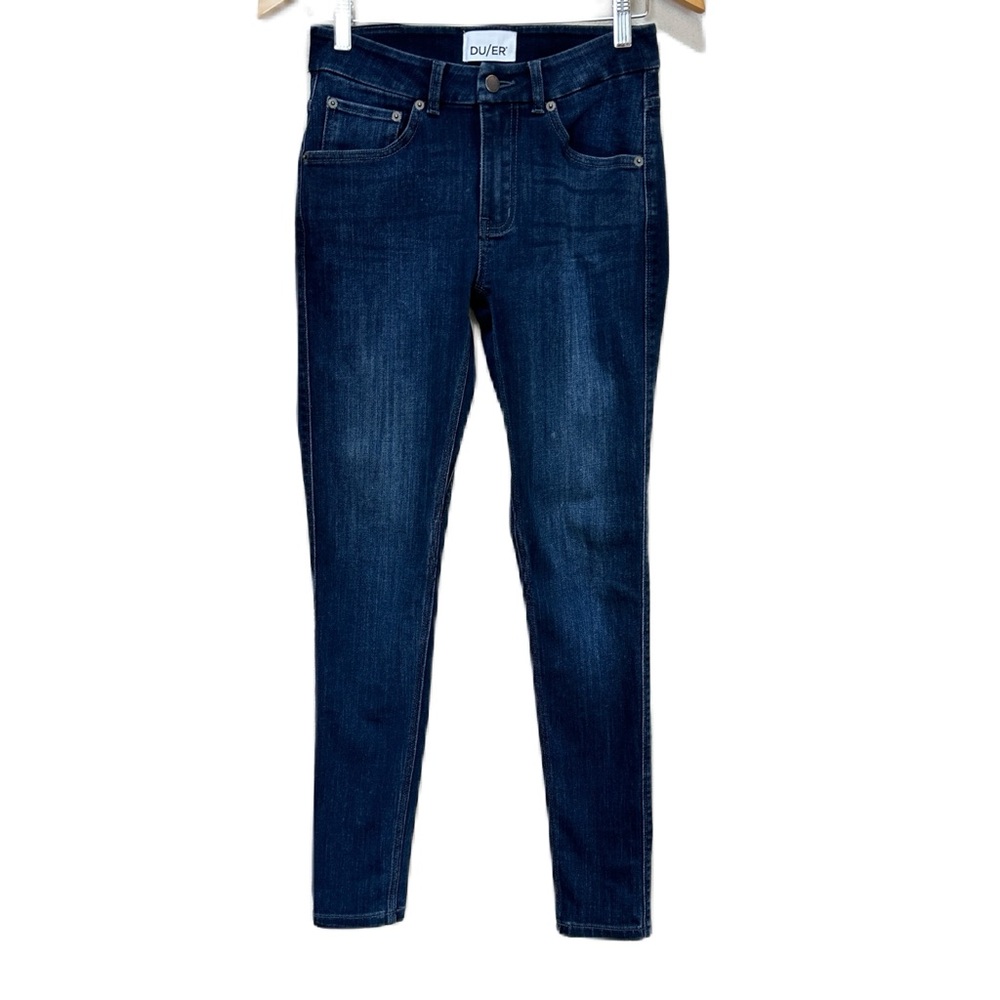 DU/ER Skinny Dark Wash High Rise Denim Jeans Women’s‎ Sz 26
